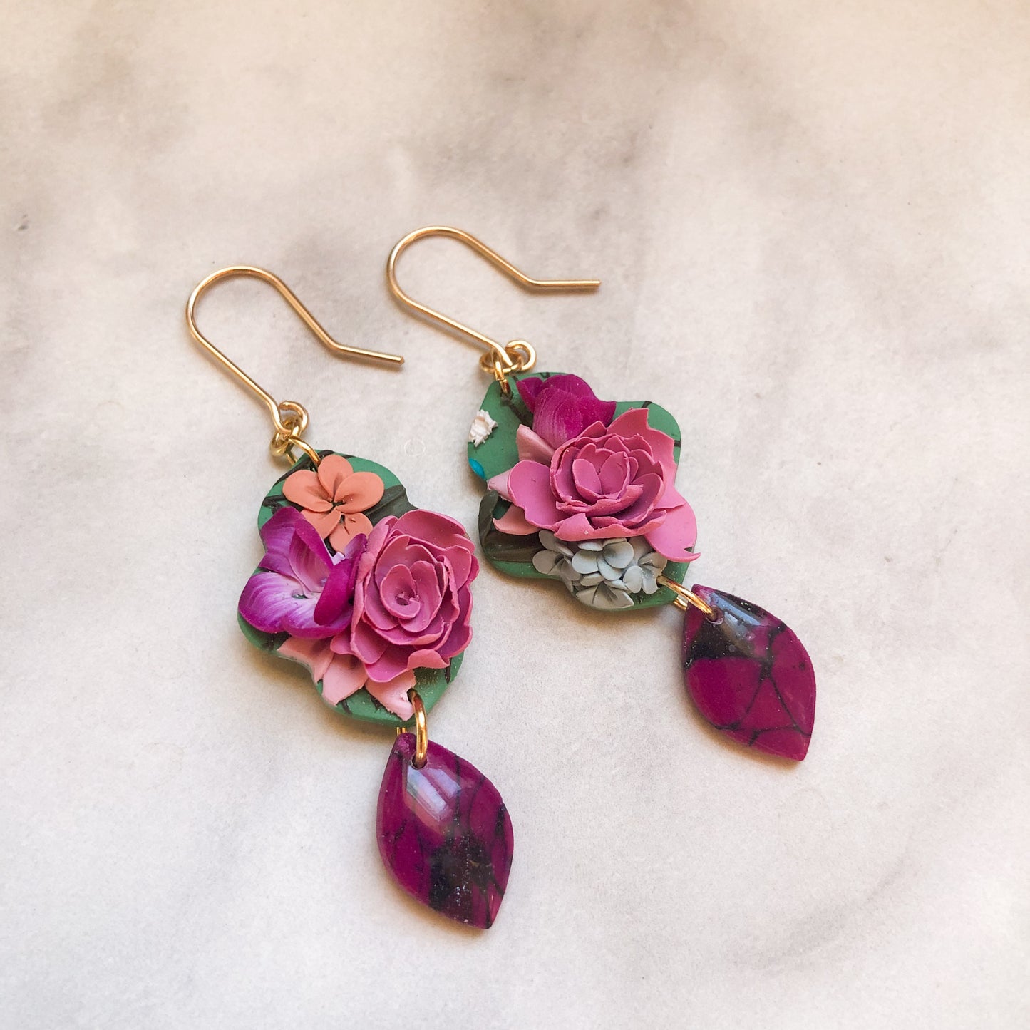 Spring 2025 Collection, Moroccan Dangle on 14k Gold Filled Hooks