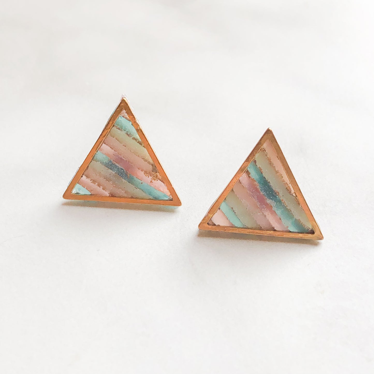 Any Season, Triangle Dangles or Triangle Studs