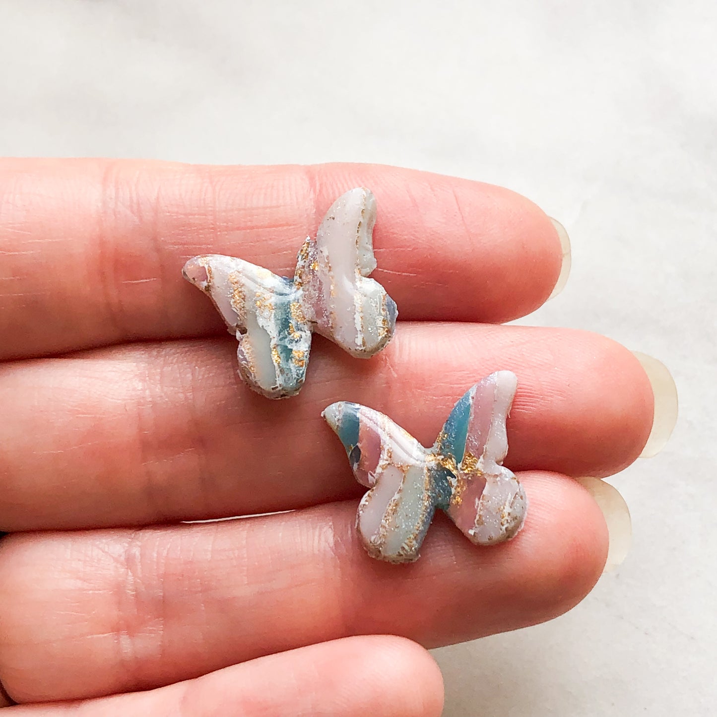 Any Season Collection, Butterfly Studs on Surgical Stainless Steel