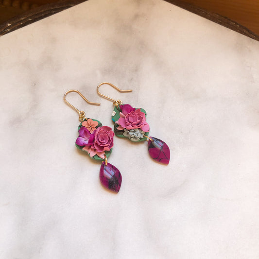 Spring 2025 Collection, Moroccan Dangle on 14k Gold Filled Hooks