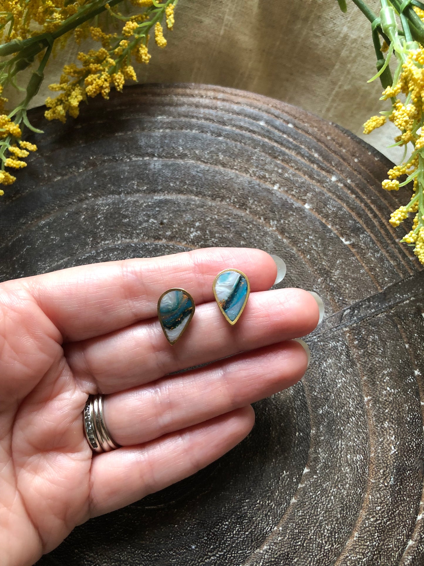 Ocean Collection 2026 Tear Drop Studs
