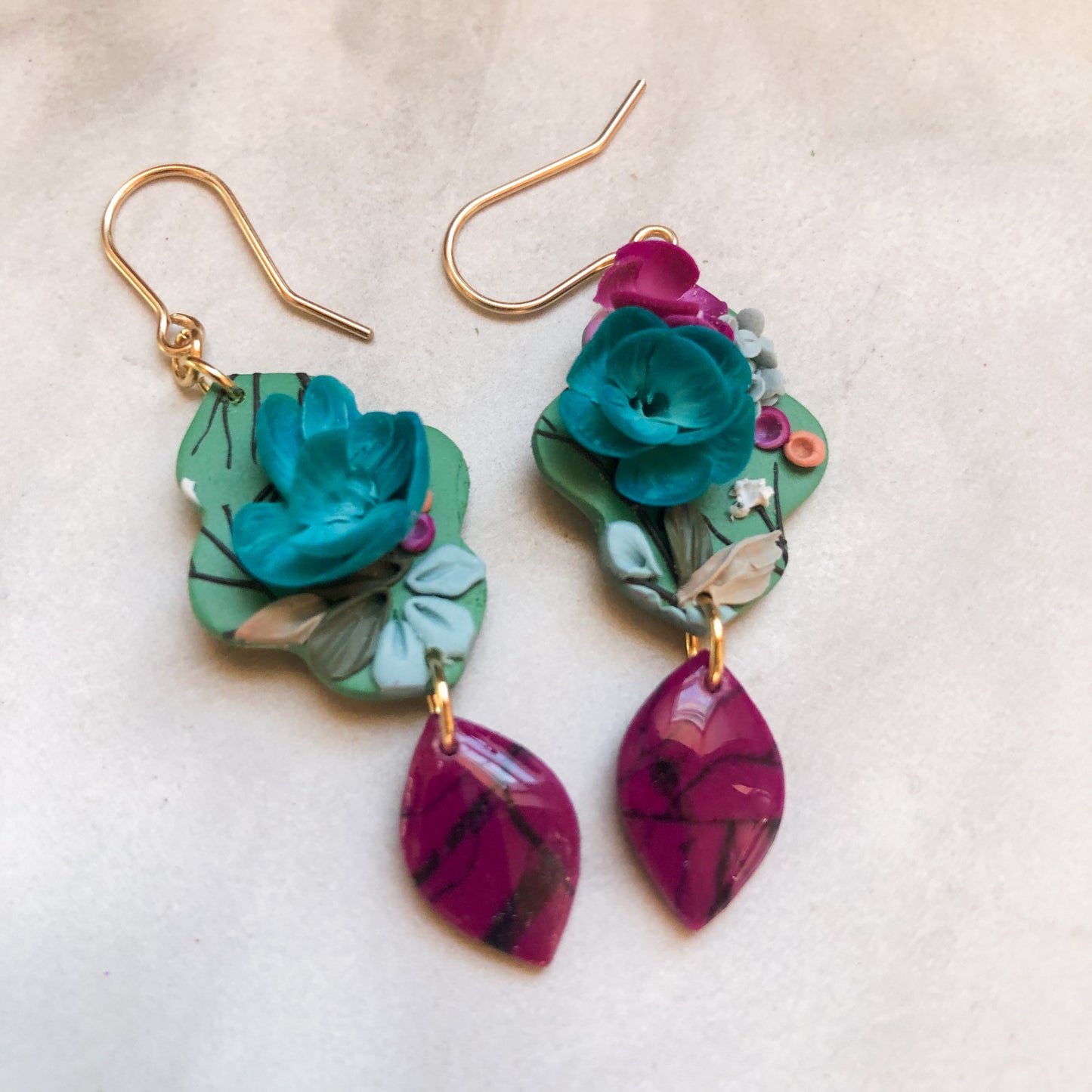 Spring 2025 Collection, Moroccan Dangles on 14k Gold Filled Hooks