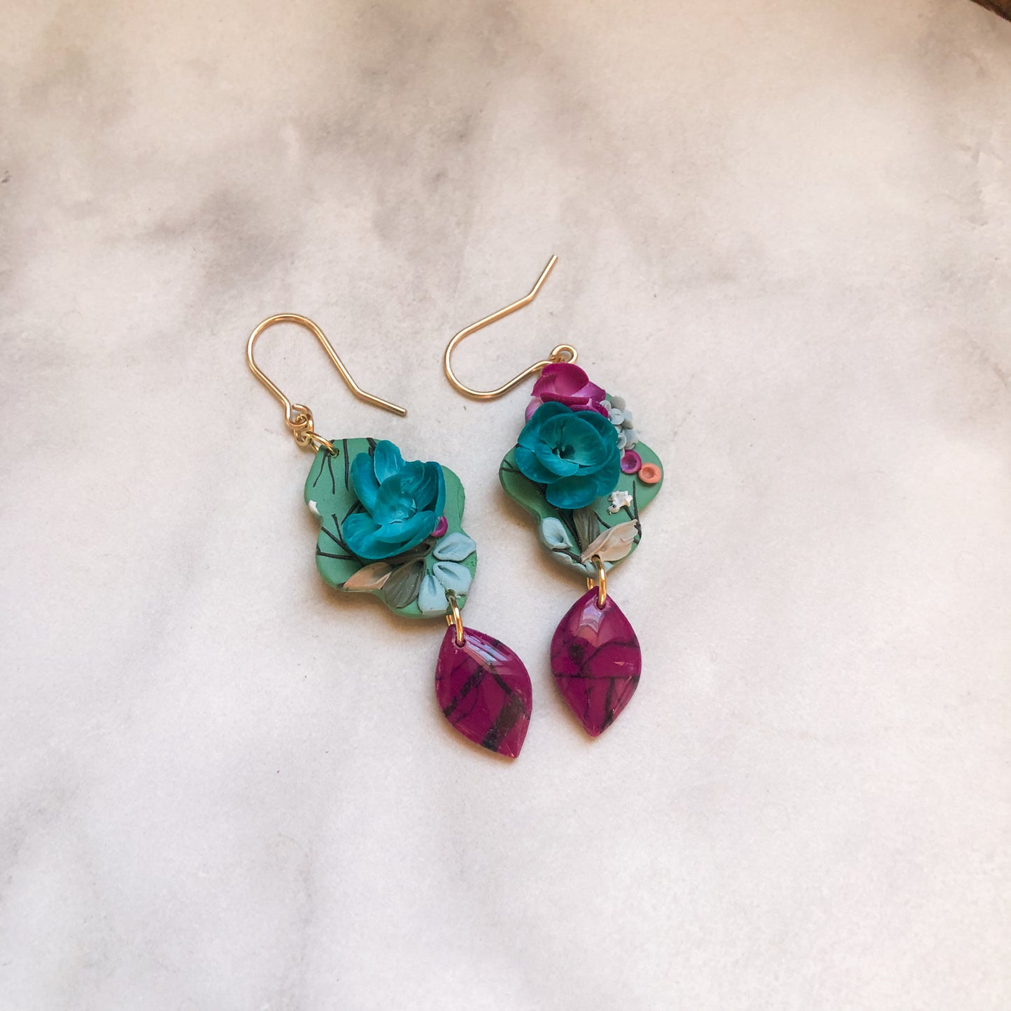 Spring 2025 Collection, Moroccan Dangles on 14k Gold Filled Hooks