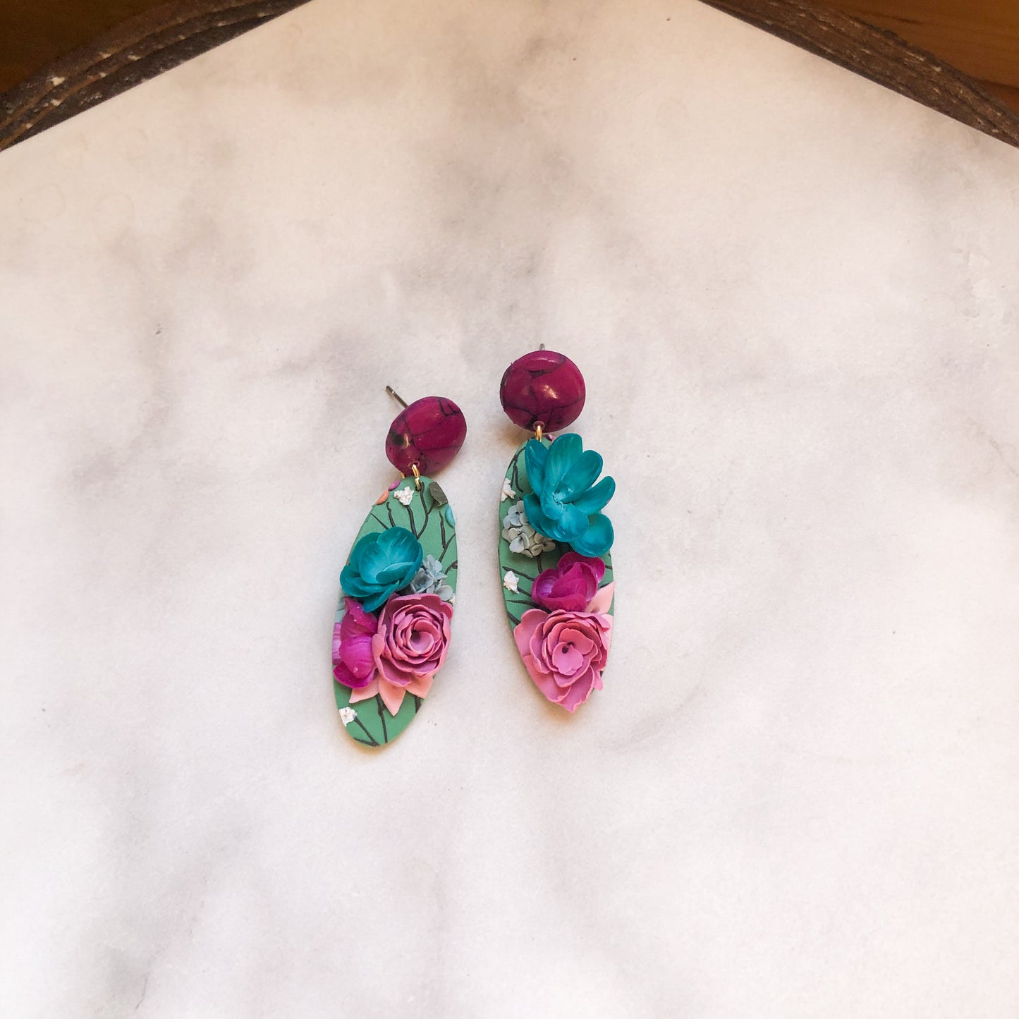 Spring 2025 Collection, Oval Dangles on Surgical Stainless Steel