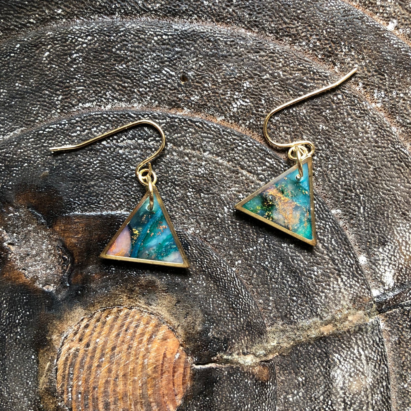 Ocean Collection 2026 Triangle Dangles 14k Gold Filled