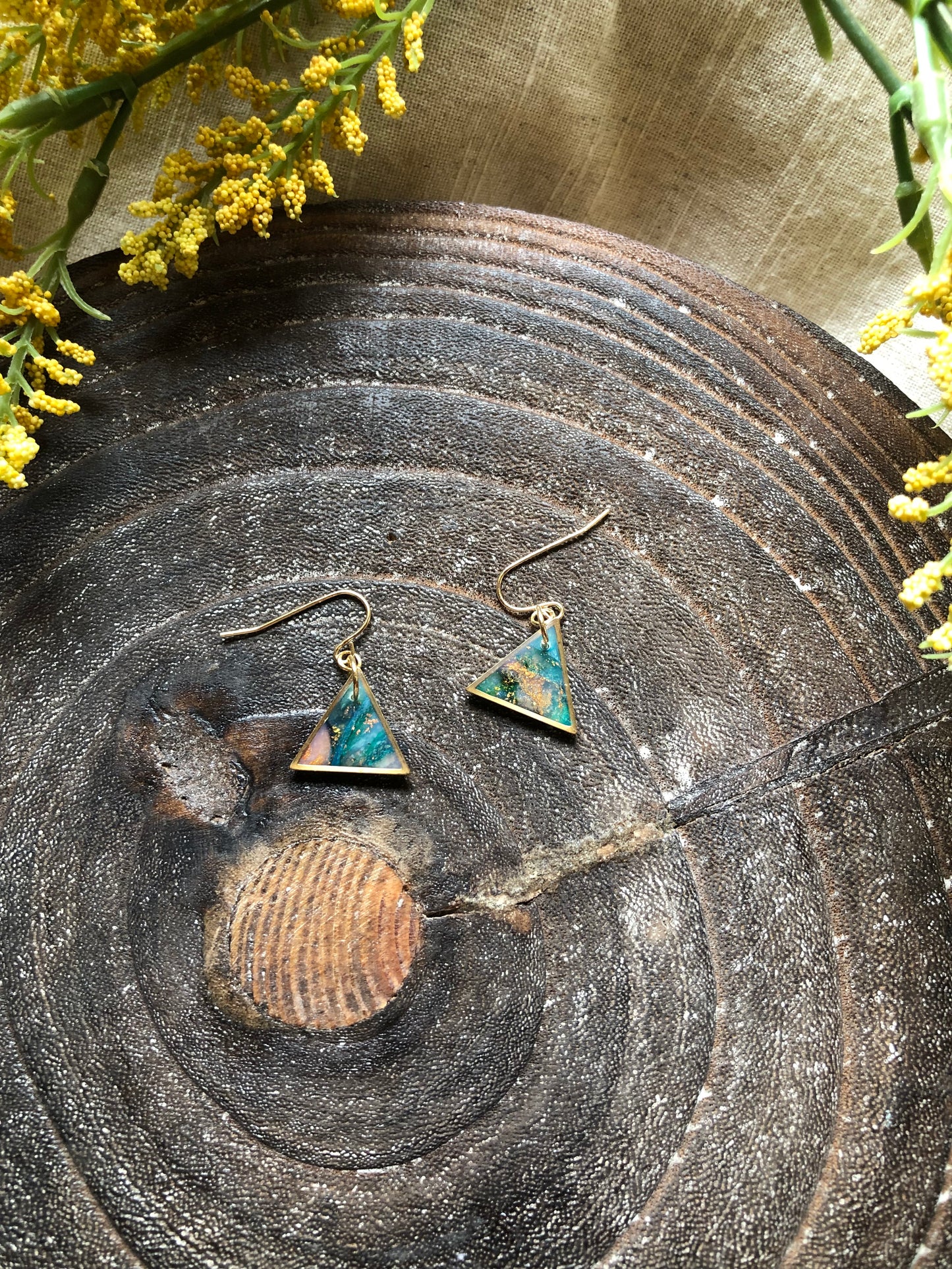 Ocean Collection 2026 Triangle Dangles 14k Gold Filled
