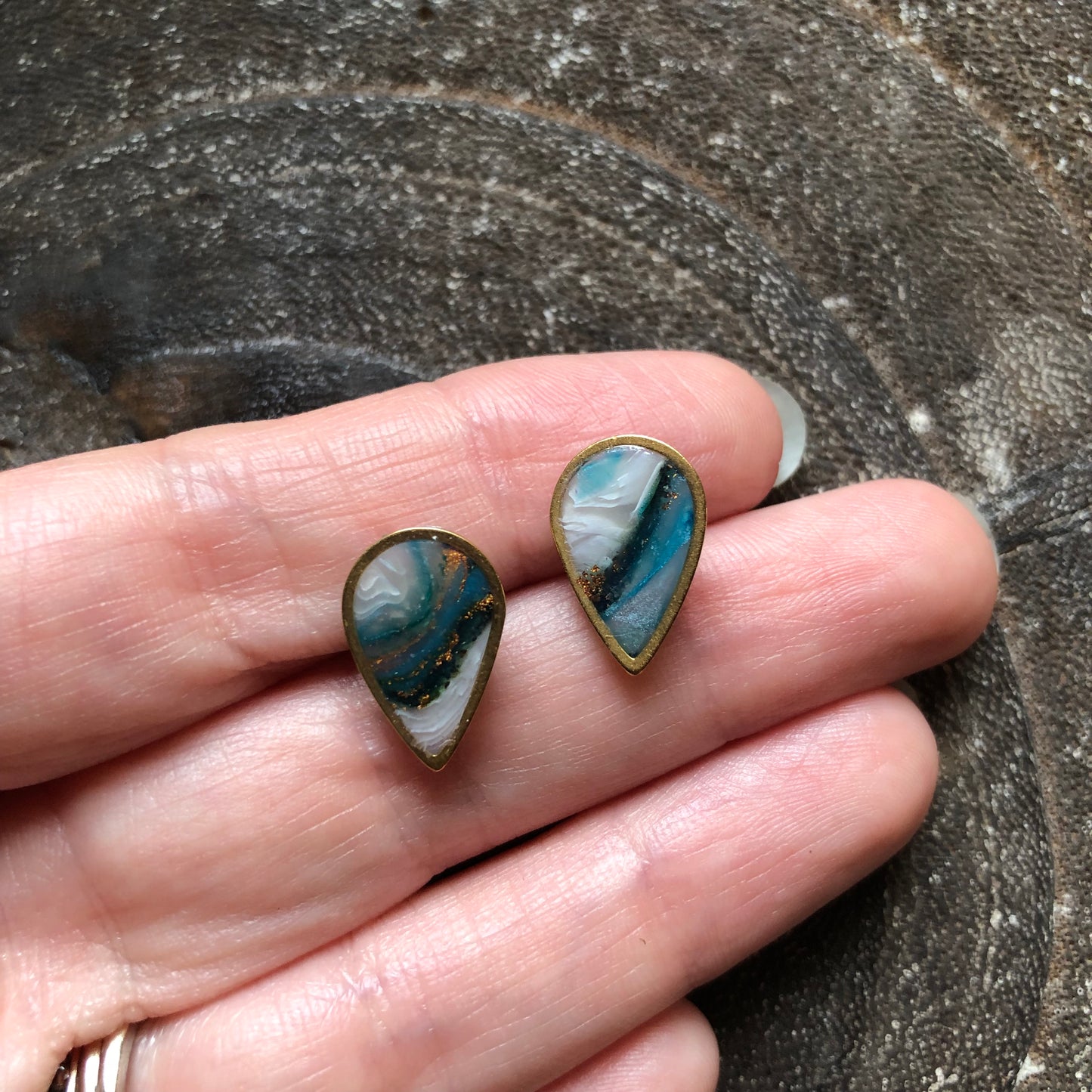 Ocean Collection 2026 Tear Drop Studs